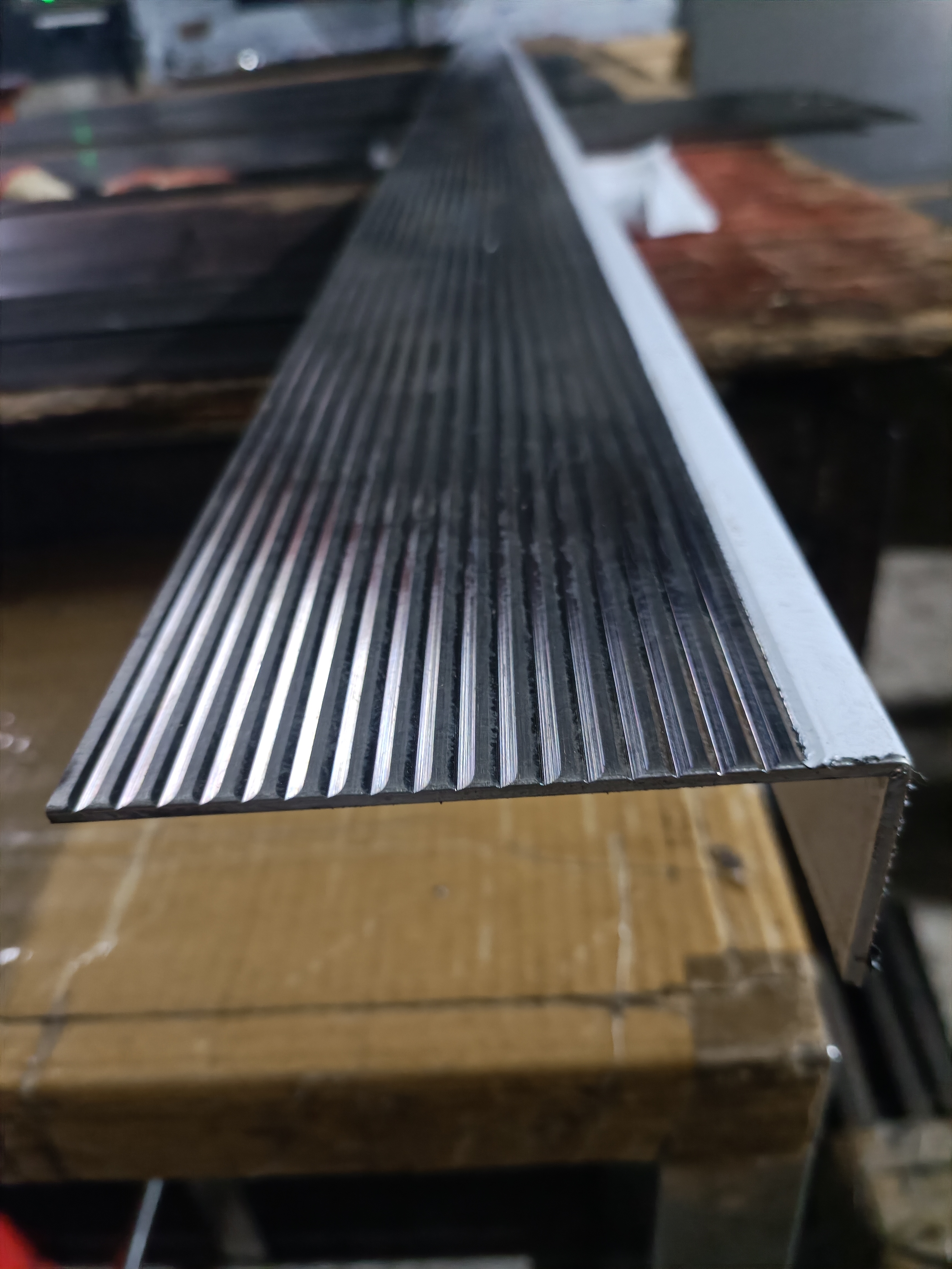 Anti-slip stair nosing project